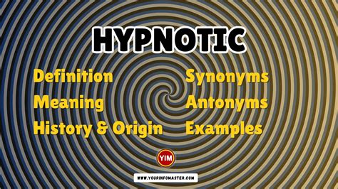 hypnotize synonym|hypnotic state synonym.